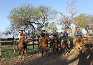 Excursion à cheval, estancia Esmeralda, Paraguay