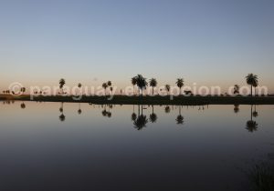 Coucher de soleil, estancia Tacuaty