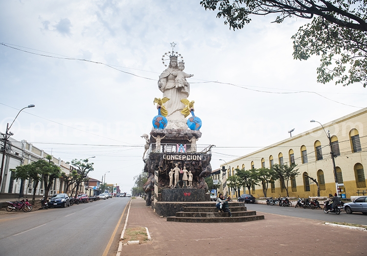 Situation géographique, historique, climatique de Concepción au Paraguay