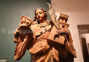 Visite du musée Santa Maria de Fe, Yvy