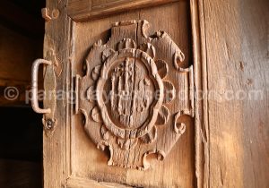 Fragment d'une porte
