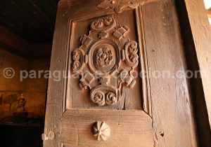 Fragment d'une porte