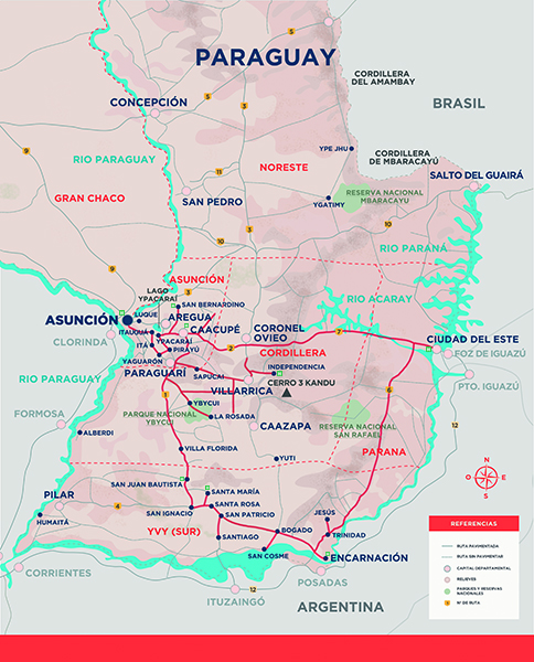 Mapas Paraguay 26-3