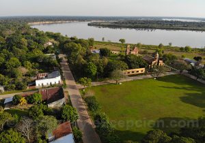 Vue du ciel de Humaitá