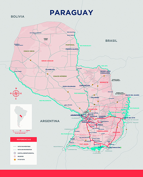 Mapas Paraguay 26-3