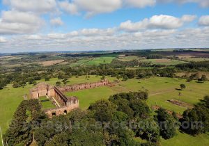 Ruines Jesús de Tavarangüé vue du ciel