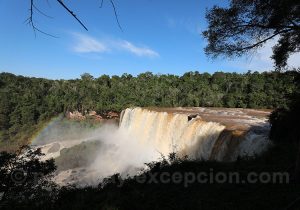 Visite des chutes de Ñacunday