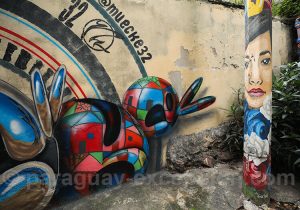 Fresque murale, San Jerónimo