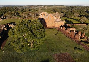 Mission Santísima Trinidad de Paraná vue panoramique