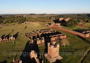 Mission Santísima Trinidad de Paraná vue panoramique