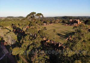Mission Santísima Trinidad de Paraná vue panoramique