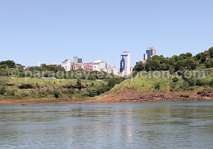 Situation géographique de Ciudad del Este, Paraguay