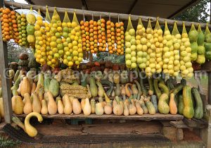 Stand de fruits et légumes