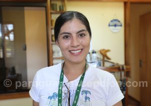 Portrait d'une guide touristique Portrait d'une guide touristique