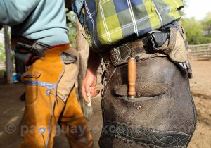 Attirail des gauchos paraguayens