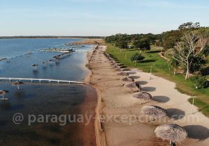 Sable blanc de la laguna Blanca, Paraguay