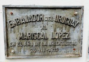 Hommage au maréchal Lopez